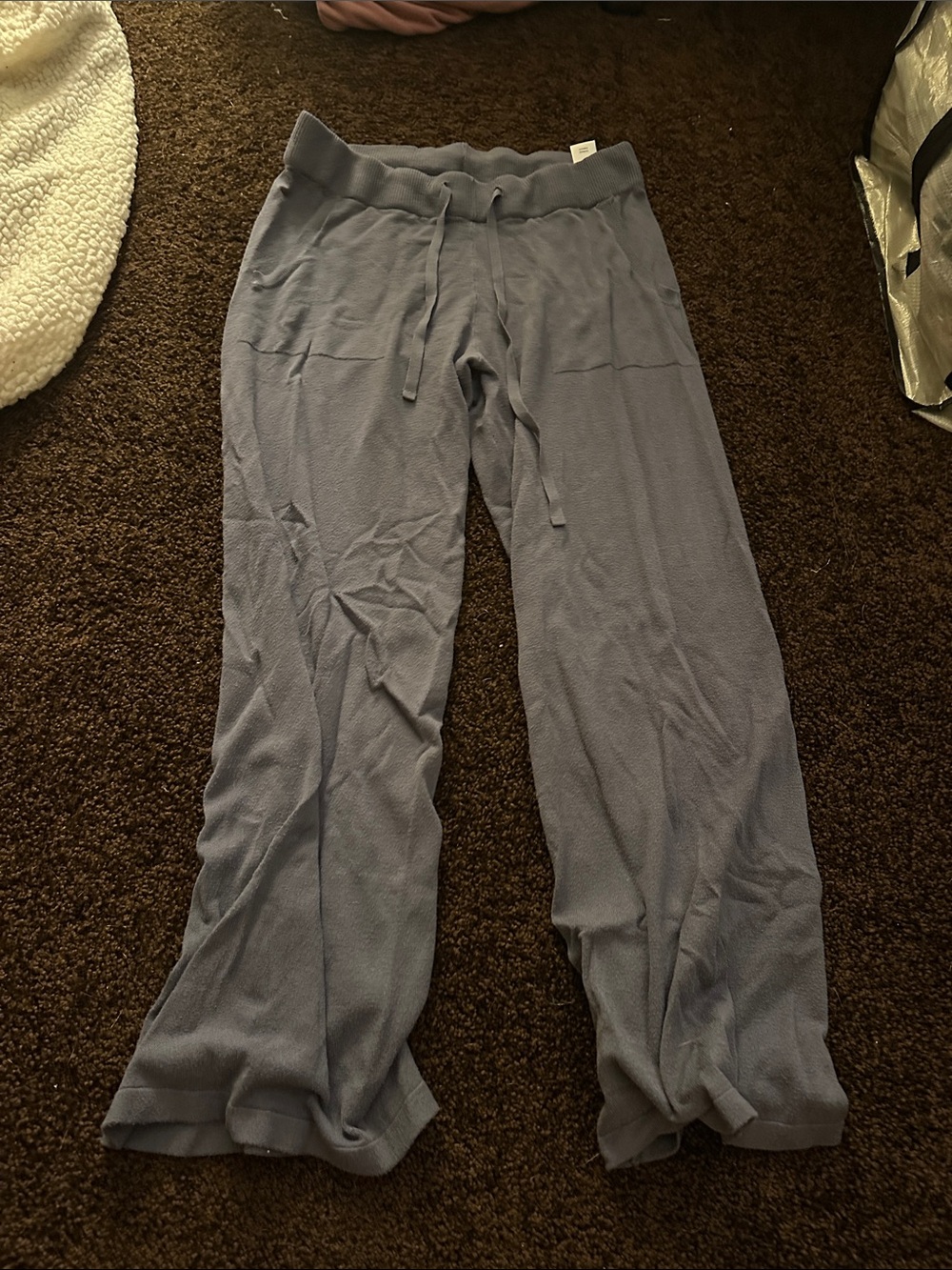 Splendid Slate Blue Knit Joggers